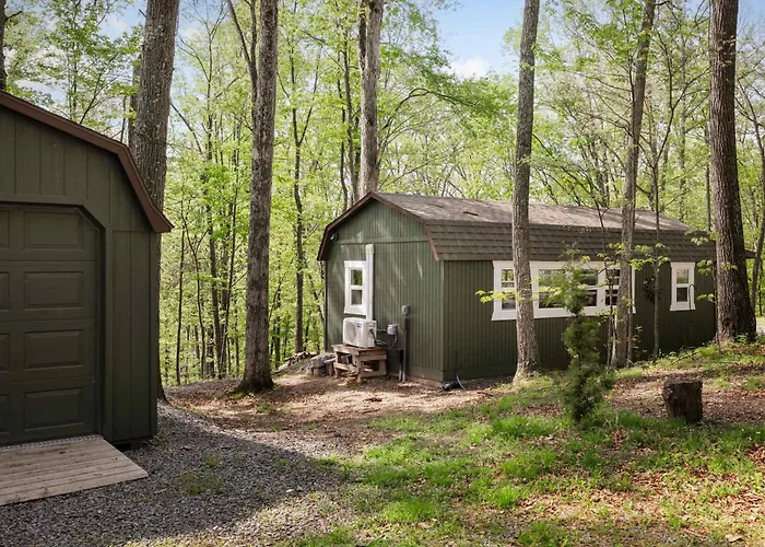 Tiny Cabin W Fire Pit Game Room And Dog Friendly