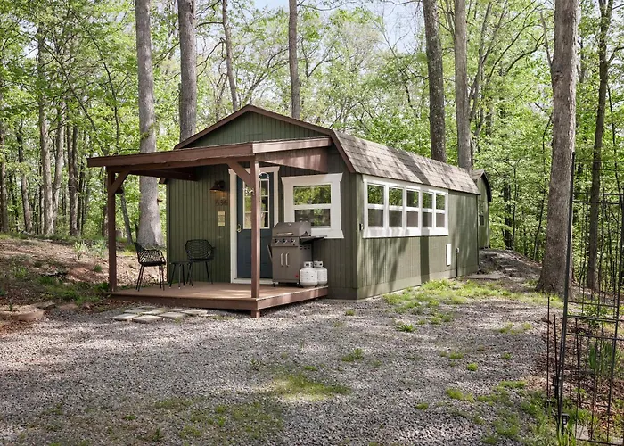 Tiny Cabin W Fire Pit Game Room And Dog Friendly