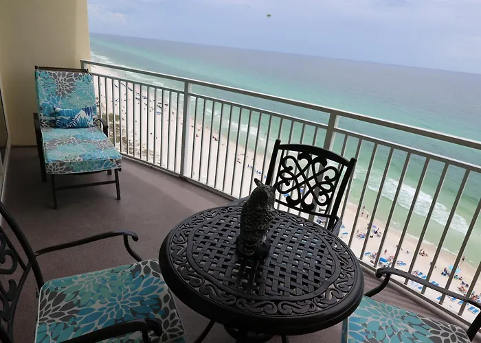 Aqua 1504 Beachfront Condo With Free Beach Chairs