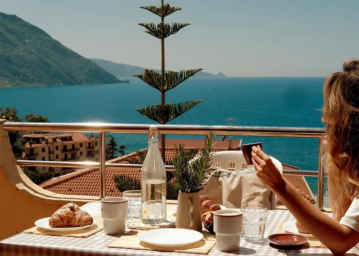 Panoramic Sea View Apartment In Gioiosa Marea, Olive By Ideal Sicily