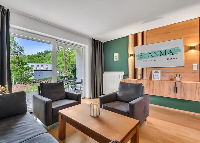 Stanma Lodge Braunlage - Naturpartments Am Fluss Mit Sauna Und Bergblick