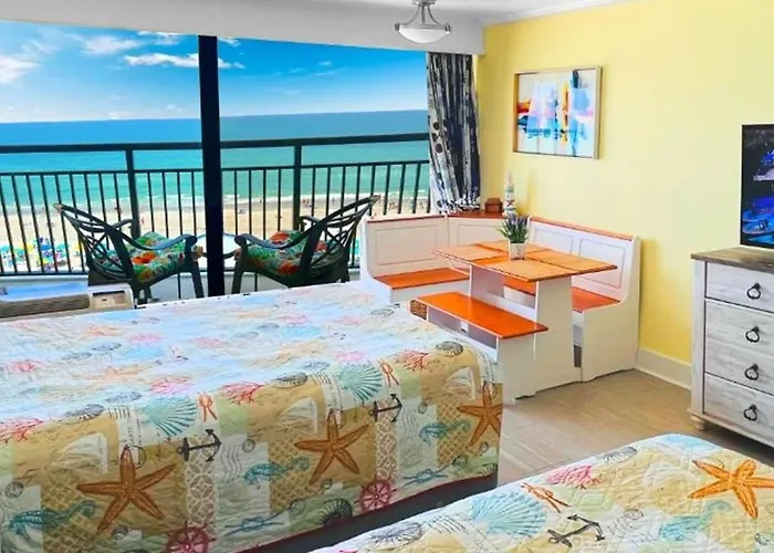 New ! Ocean Reef Resort-Unique Renovated Oceanfront Condo -Free Parking - Amazing Pools & Views