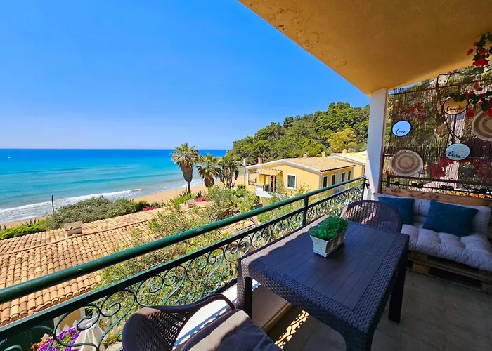 Corfu Glyfada Beach Apartment
