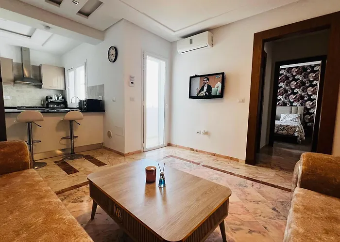 Appartement S1 haut standing à 3 min de la plage et aéroport