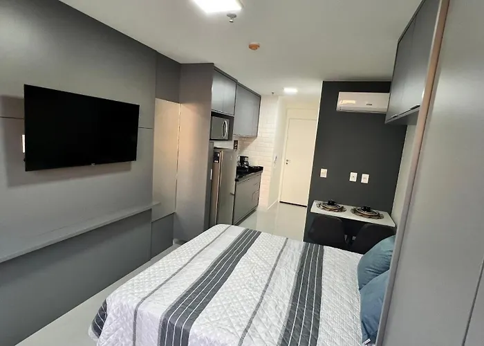 Flat De Luxo Bela Vista Rustico Em Volta Redonda, Proximo A Csn
