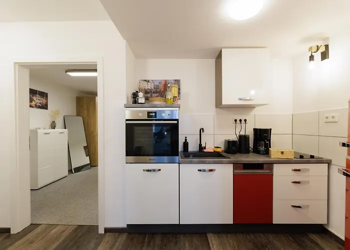 "Lullus" Apartment Im Zentrum Von Bad Hersfeld Mit Privatem Parkplatz