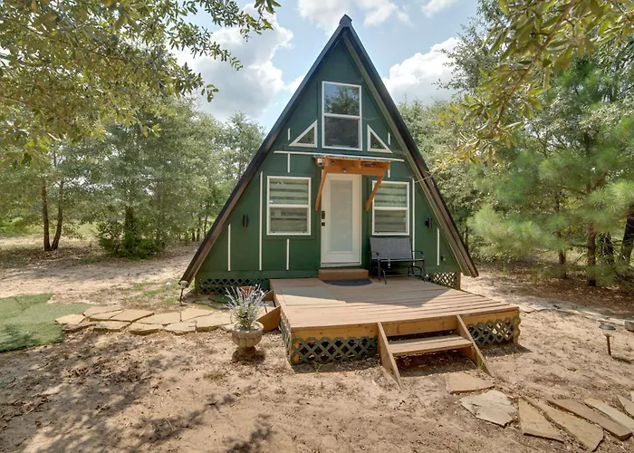 7 Mi To Tyler State Park: 'A-Game' Cabin