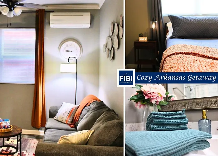Cozy Downtown Retreat: Little Rock| Capitol| Parks
