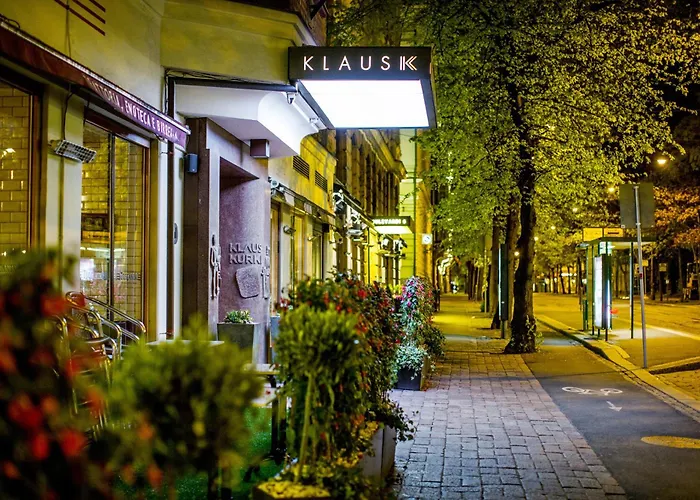 In Luxury hotels Klaus K