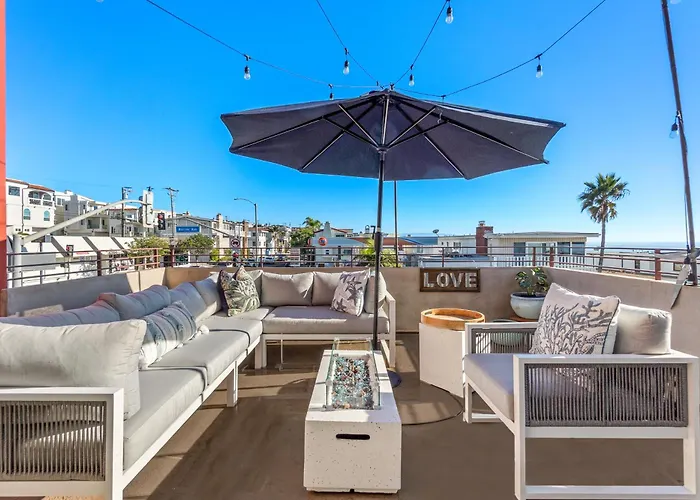 Ocean View Condo In The Heart Of Manhattan Beach