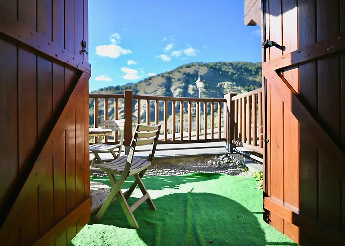 Apartamento en Soldeu con terraza, vistas y parking I Guineu