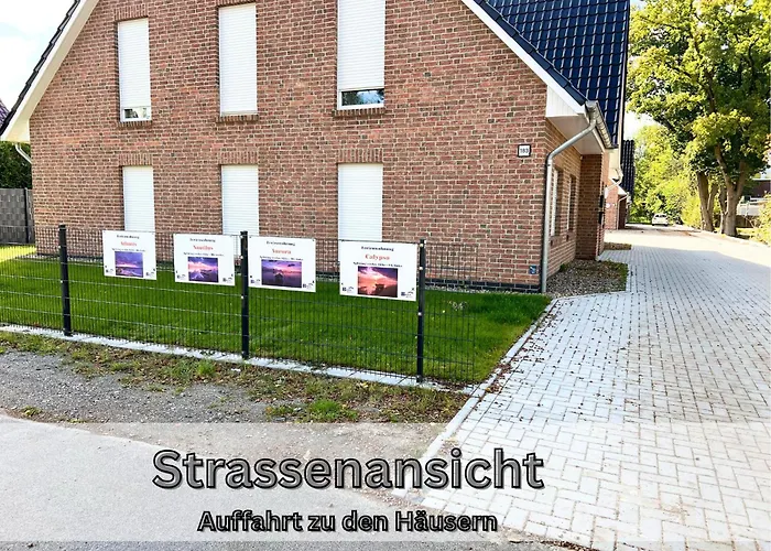 "Calypso" Papenburg Ebenerdig Terrasse Einbaukueche Neubau 84 Qm Free Wifi 2 Schlafzimmer Bis 4 Personen