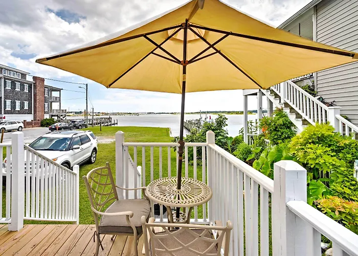 Historic Swansboro Studio W/ Intracoastal View!