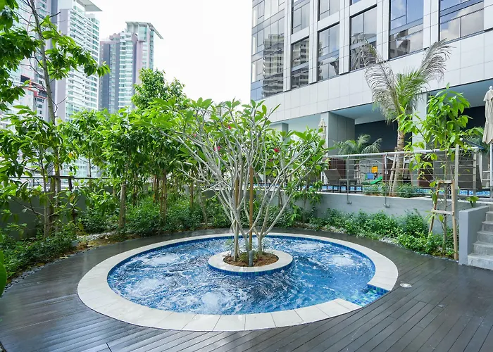 Jacuzzi hotel: Pavilion Ceylon Hill Suites, Bukit Bintang By Perfect Host