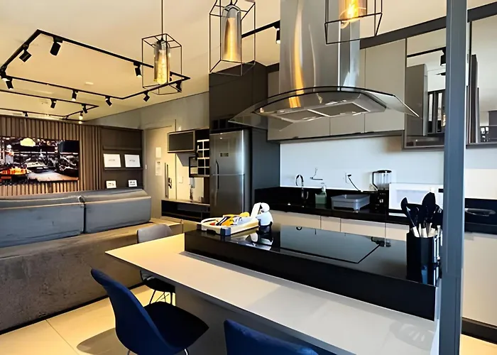 Luxo E Praticidade No 23° Andar No Vertigo Premium