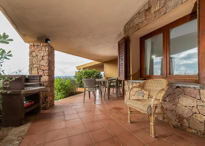 Rosmarino Veranda And Pool With Sunset View
