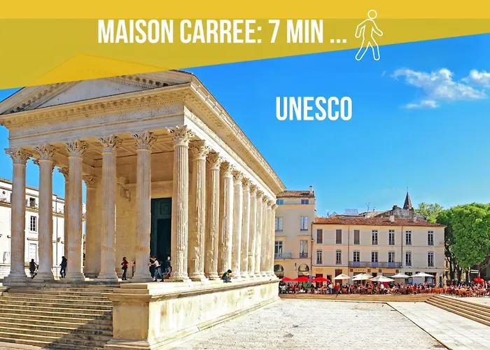 Les Esclafidous, Centre Ville- Proche Arenes & Maison Carree