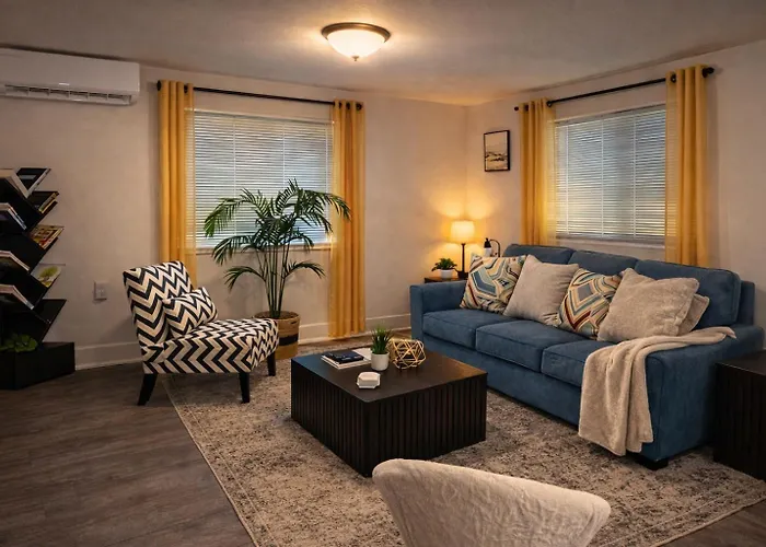 King Suite And Sofa Bed Fast Wi-Fi Easy Dc Access