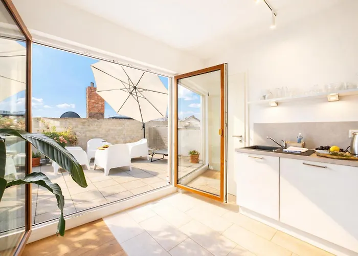 Kstay Apartments Penthouse Mit Parkplatz Zentral In Eltville