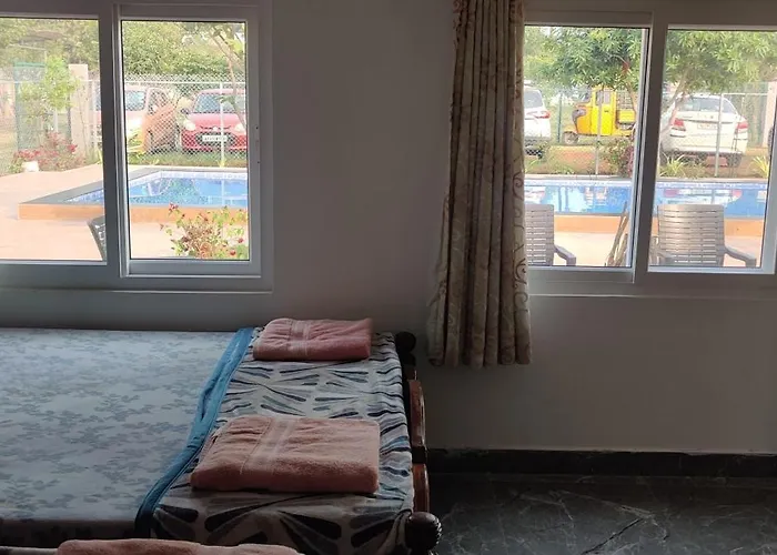Sivarama Garden Resort Ac 4 Bed Rooms, Swimming Pool 4Bhk Room , Box Cricket, Open Living Hall, Born Fair, Bbq, Kichan With Equipment , Near Beach Road, Vishakhapatnam