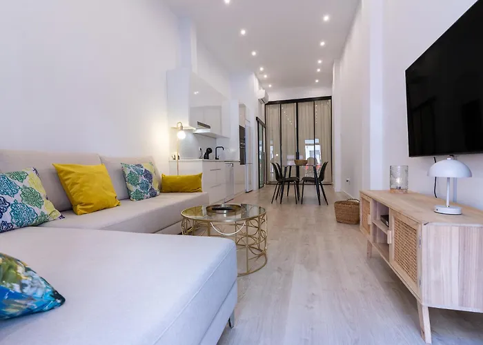 Loft moderno recién reformado con patio en el centro de Elche
