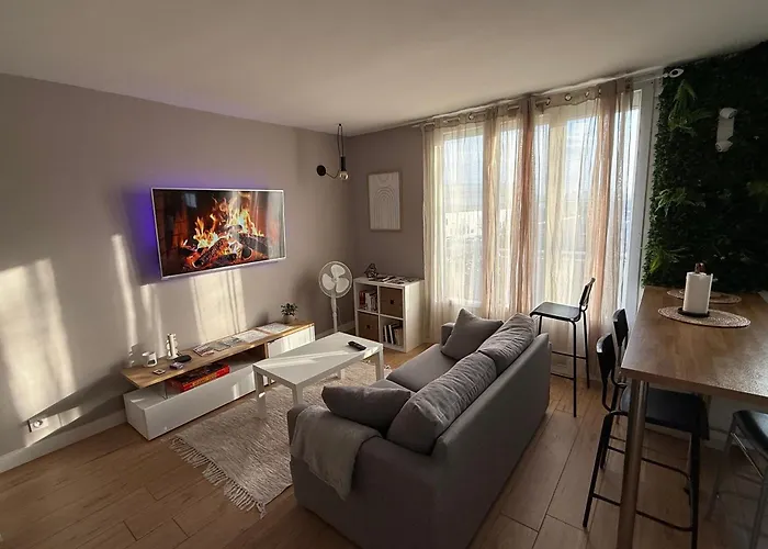 Le Duplex Panorama -Vue Montagne -2 Chambres -Parking Gratuit - Clim Mobile