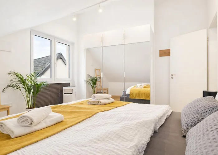 Kstay Apartments Penthouse Mit Parkplatz Zentral In Eltville