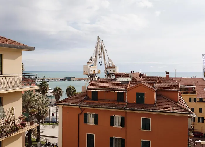 L'Attico Sul Porto, Sea View, Wide Terrace, Imperia Center