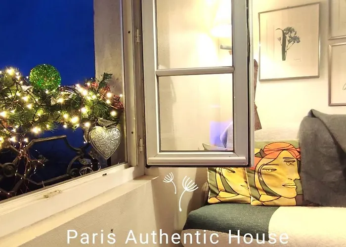 Paris Authentic House Small, Bright And Calm Studio