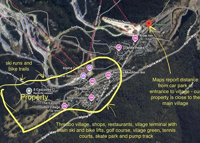 Warm Thredbo Chalet With Private Garage For Hike & Bike