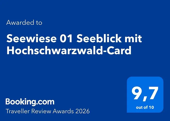 Seewiese 01 Seeblick Mit Hochschwarzwald-Card