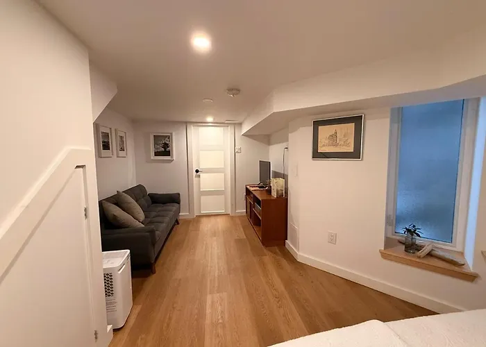 Lower Level Newly Renovated Studio Apartment In Central Downtown Location
