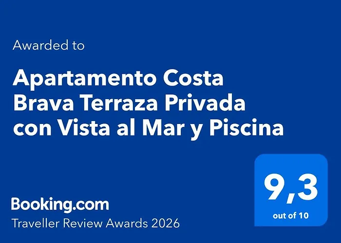 Apartamento Costa Brava Terraza Privada Con Vista Al Mar Y Piscina