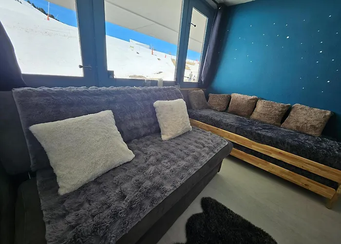 Studio Cosy 2100M Pied Des Pistes-Direct To Ski Slopes-Ski In Ski Out-La Plagne Aime 2000