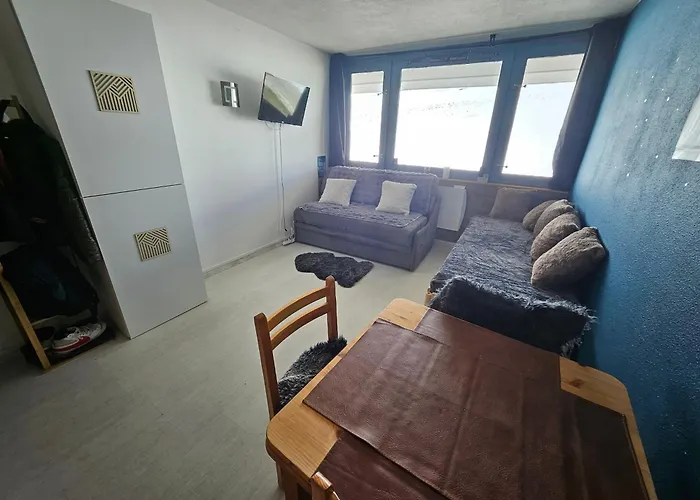 Studio Cosy 2100M Pied Des Pistes-Direct To Ski Slopes-Ski In Ski Out-La Plagne Aime 2000