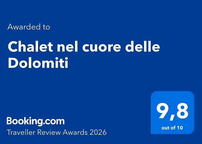 Chalet Nel Cuore Delle Dolomiti