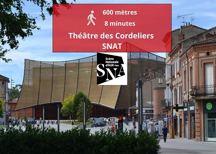 Je Jazz Les Couleurs A Albi - Centre Unesco - Parking - Climatisation - Animaux Acceptes