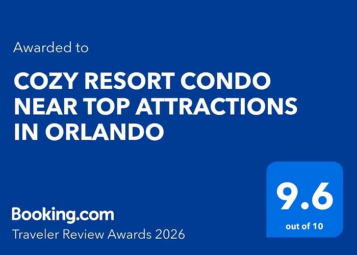 Cozy Resort Condo Near Top Attractions In Orlando