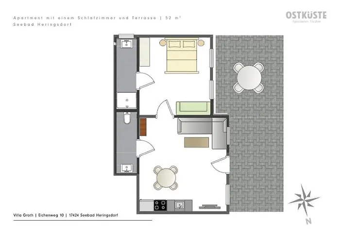 Ostkueste - Villa Groth Design Apartments