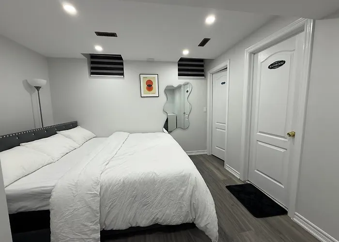 Cozy Private Two-Level Suite In Brampton With Separate Entrance And Living Area On Main Floor