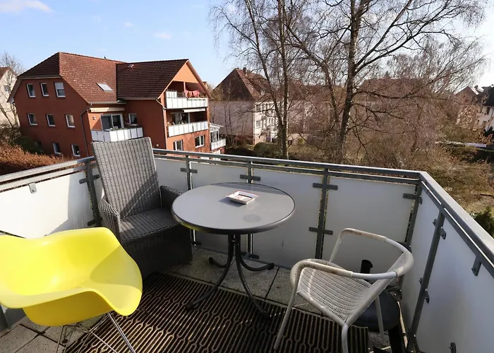 2-Zimmer Apartment Bahnhofsnaehe - Self-Check-In - Kinderfreundlich - Balkon - Kaffeeautomat