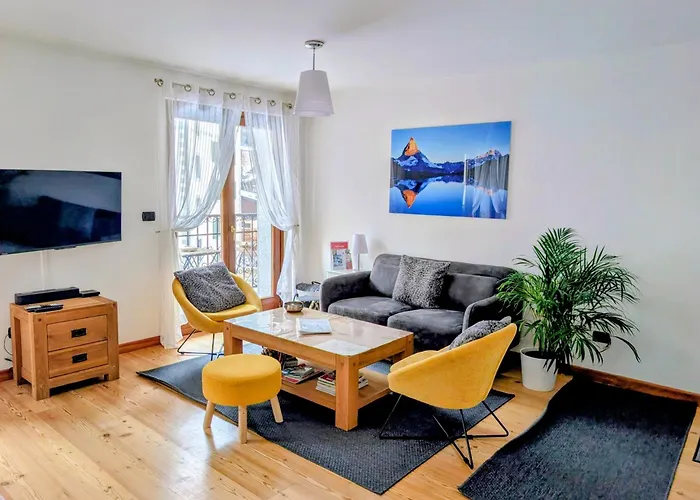 Cham'Heart, 4-Star Apartments In Chamonix Centre With Free Private Parking