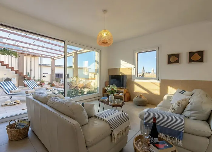 Clicksardegna San Michele Penthouse With Panoramic Terrace