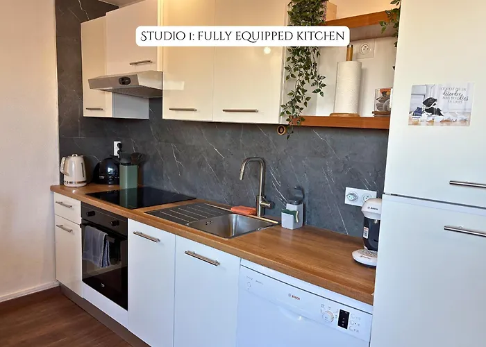 2 Soundproof Fully Equipped Studios Near Geneva Airport