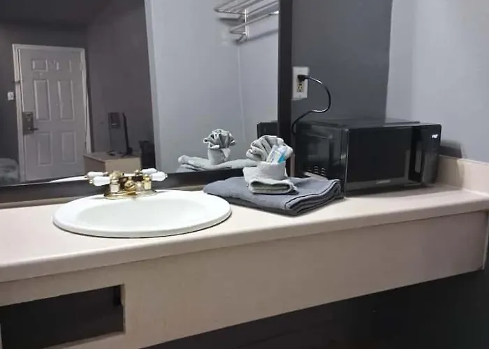 King Bed Hotel Room 255