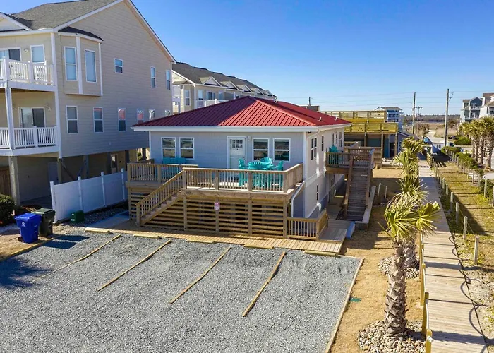 The Bungalows D- Beachfront - Dog Friendly - Gazebo - Bikes