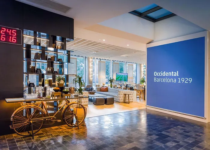 Hotel met zwembad: Occidental Barcelona 1929