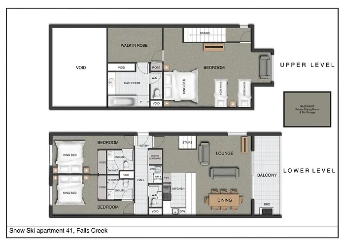 Snow Ski Apartments Extra Spacious Penthouse 41
