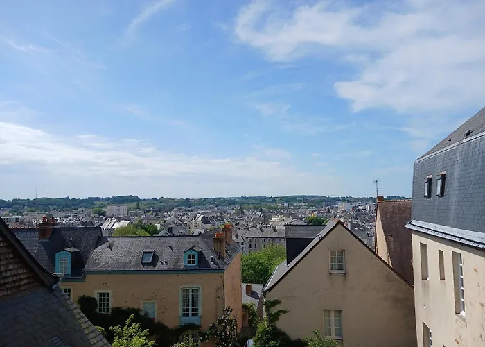 Petite Maison Romantique Au Calme, Coeur Historique, Vue Ville Et Jardin