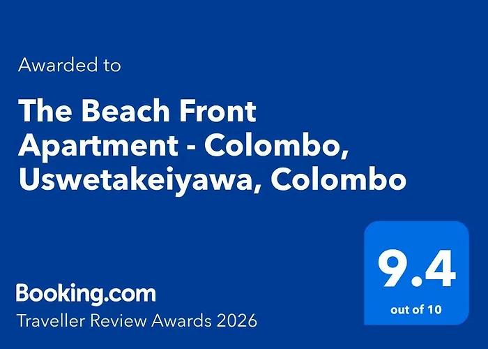 The Beach Front Apartment - A Beach Front In Colombo